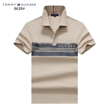 TOMMY   2025夏季新款短袖POLO衫