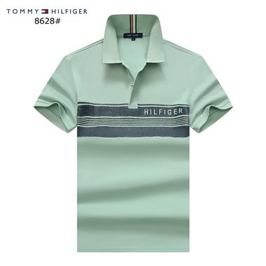 TOMMY   2025夏季新款短袖POLO衫