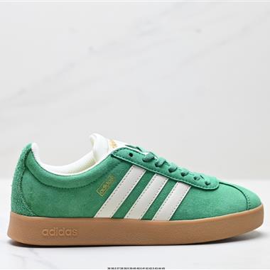 Adidas VL Court 2.0 絨面麂皮防滑耐磨輕便低幫板鞋