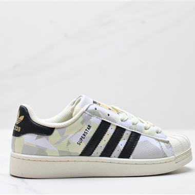 Adidas 三葉草 Originals Superstar 貝殼頭系列低幫經典百搭休閒運動板鞋