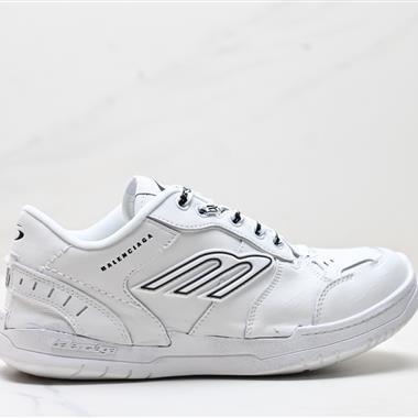 Balenciaga Hamptons Worn-Out 圓頭系帶做舊低幫板鞋