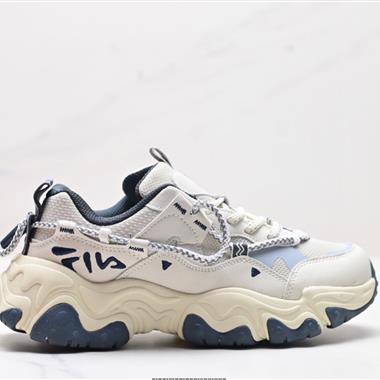 FILA FLUID 5 貓爪5.0 簡約舒適 防滑耐磨低幫老爹鞋