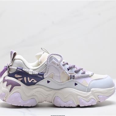 FILA FLUID 5 貓爪5.0 簡約舒適 防滑耐磨低幫老爹鞋