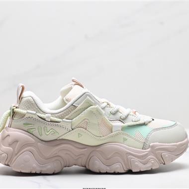 FILA FLUID 5 貓爪5.0 簡約舒適 防滑耐磨低幫老爹鞋