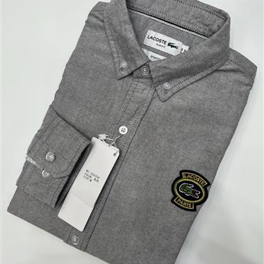 LACOSTE   2025秋冬新款長袖襯衫
