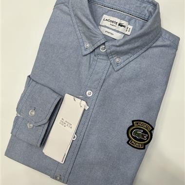 LACOSTE   2025秋冬新款長袖襯衫