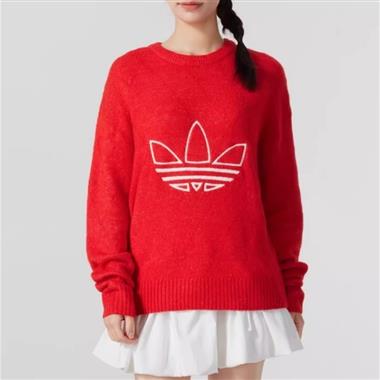 ADIDAS   2025秋冬新款女生保暖毛衣