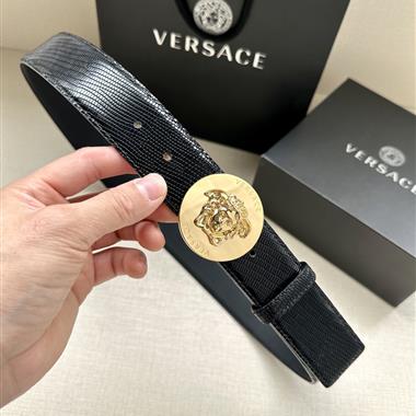 VERSACE   2025新款時尚皮帶  4.0CM
