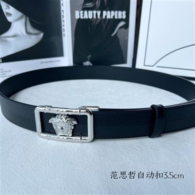 VERSACE   2025新款時尚皮帶  3.5CM