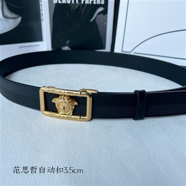 VERSACE   2025新款時尚皮帶  3.5CM