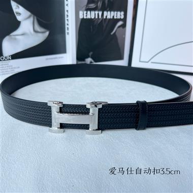 HERMES   2025新款時尚皮帶  3.5CM