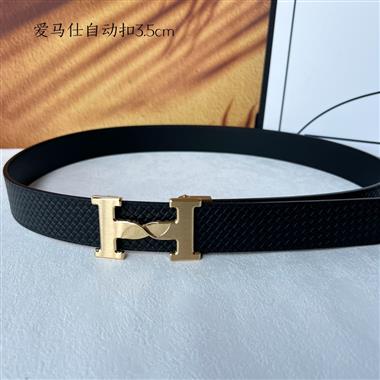 HERMES   2025新款時尚皮帶  3.5CM