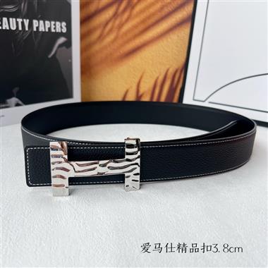 HERMES   2025新款時尚皮帶  3.8CM