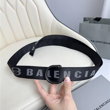 Balenciaga   2025新款時尚皮帶  4.0CM