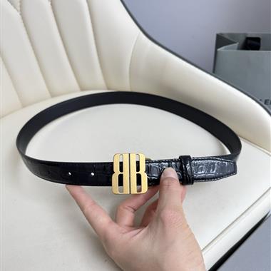 Balenciaga   2025新款時尚皮帶  2.5CM