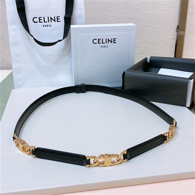 CELINE   2025新款時尚皮帶  1.8CM