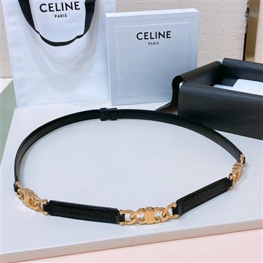 CELINE   2025新款時尚皮帶  1.8CM