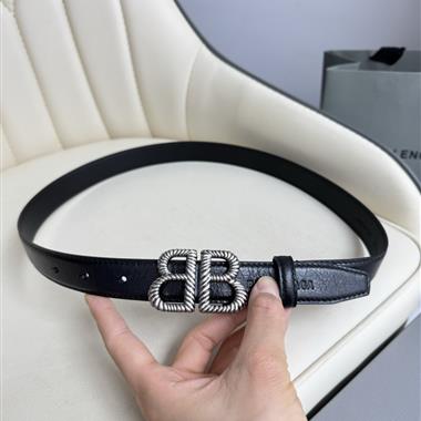 Balenciaga   2025新款時尚皮帶  2.5CM
