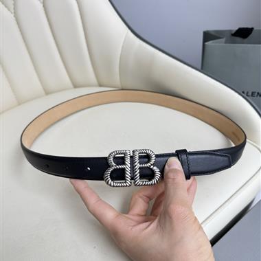 Balenciaga   2025新款時尚皮帶  2.5CM