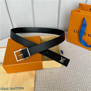 LOUIS VUITTON   2025新款時尚皮帶  3.5CM