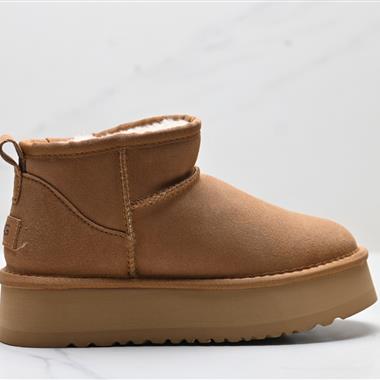 UGG CLASSIC ULTRA MINI PLATFORM 麂皮 保暖雪地靴