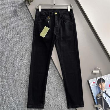 GUCCI   2025秋冬新款休閒牛仔褲