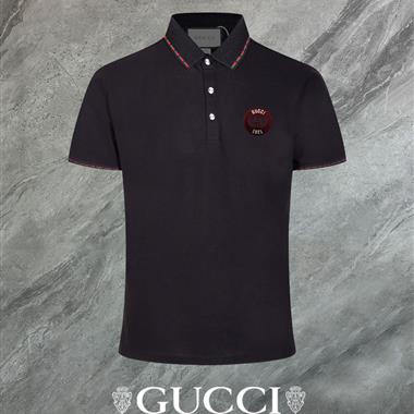 GUCCI   2025夏季新款短袖POLO衫