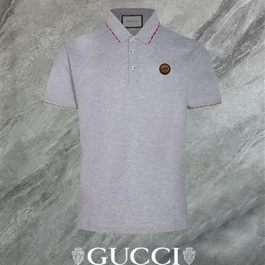 GUCCI   2025夏季新款短袖POLO衫