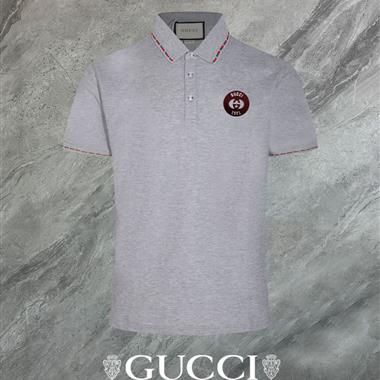 GUCCI   2025夏季新款短袖POLO衫