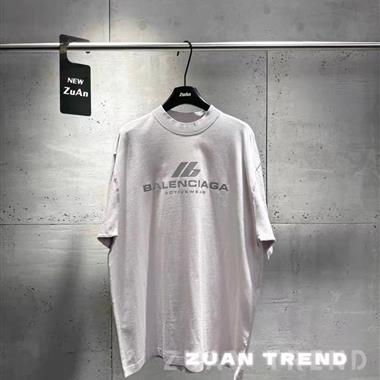 Balenciaga   2025夏季新款短袖T恤