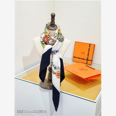 HERMES  2024秋冬新款時尚圍巾 尺寸:140-140