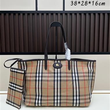 BURBERRY   2025新款l女生時尚包包  尺寸：38*16.5*28CM