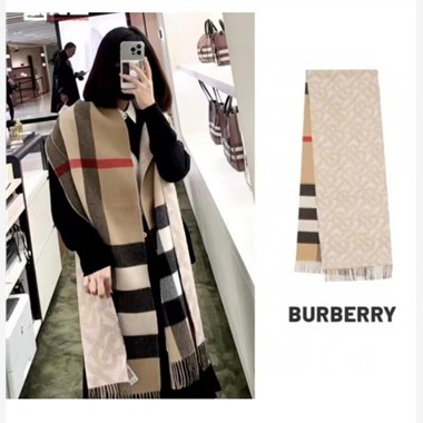 BURBERRY  2025秋冬新款時尚圍巾 尺寸：180-30