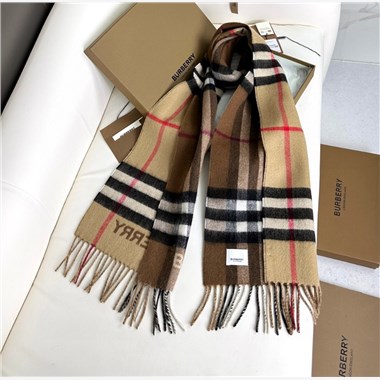 BURBERRY  2025秋冬新款時尚圍巾 尺寸：168-30