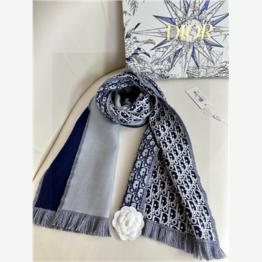 DIOR  2025秋冬新款時尚圍巾 尺寸：200-33