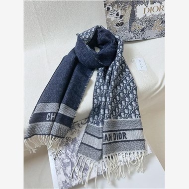 DIOR  2025秋冬新款時尚圍巾 尺寸：200-45