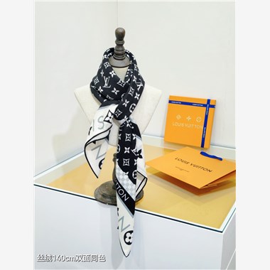 LOUIS VUITTON   2025秋冬新款時尚圍巾 尺寸：140-140