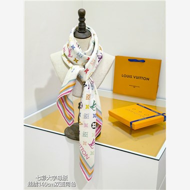 LOUIS VUITTON   2025秋冬新款時尚圍巾 尺寸：140-140