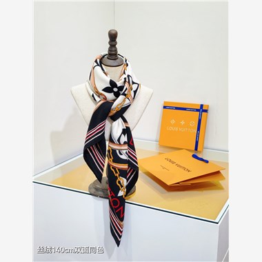 LOUIS VUITTON   2025秋冬新款時尚圍巾 尺寸：140-140