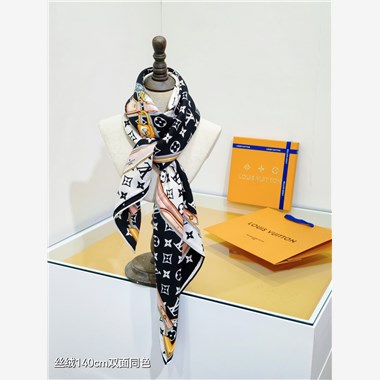 LOUIS VUITTON   2025秋冬新款時尚圍巾 尺寸：140-140