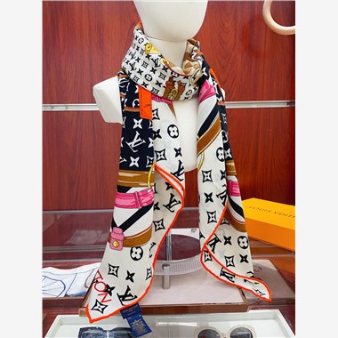 LOUIS VUITTON   2025秋冬新款時尚圍巾 尺寸：140-140