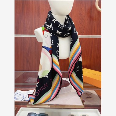 LOUIS VUITTON   2025秋冬新款時尚圍巾 尺寸：140-140