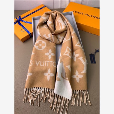  LOUIS VUITTON 2025秋冬新款時尚圍巾 尺寸：180-30