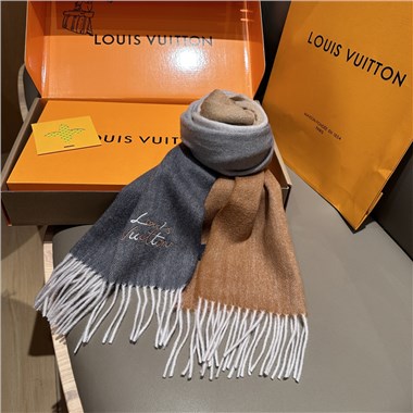  LOUIS VUITTON 2025秋冬新款時尚圍巾 尺寸：180-30