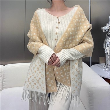  LOUIS VUITTON 2025秋冬新款時尚圍巾 尺寸：200-45