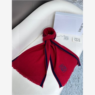 LOEWE  2025秋冬新款時尚圍巾 尺寸：190-35