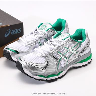KITH x Asics Gel-Kayano 12.1 “Light Sage”運動舒適防滑透氣 低幫跑步鞋
