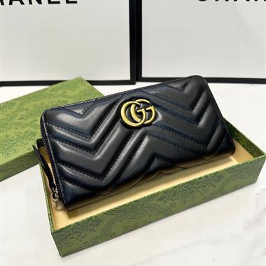 GUCCI   2025新款時尚皮夾  尺寸:19*10CM