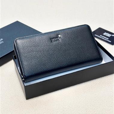 Montblanc    2025新款時尚皮夾  尺寸:21*11CM