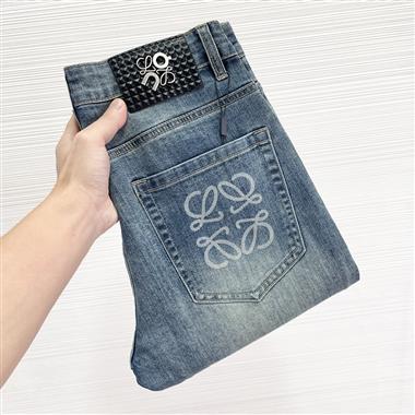 LOEWE   2025秋冬新款休閒牛仔褲